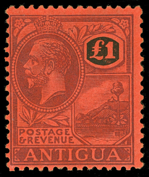 Lot 41 - antigua  -  COLONIAL STAMP CO. Auction #141 - Public Auction