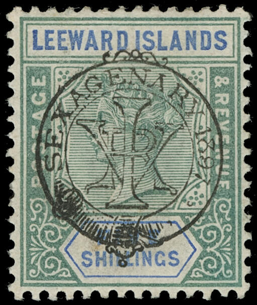 Lot 415 - leeward islands  -  COLONIAL STAMP CO. Auction #141 - Public Auction
