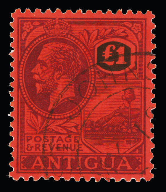 Lot 42 - antigua  -  COLONIAL STAMP CO. Auction #141 - Public Auction