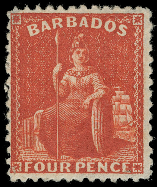 Lot 94 - barbados - COLONIAL STAMP CO. Auction #141 - Public Auction Lot 94 - barbados - COLONIAL STAMP CO. Auction #141 - Public Auction