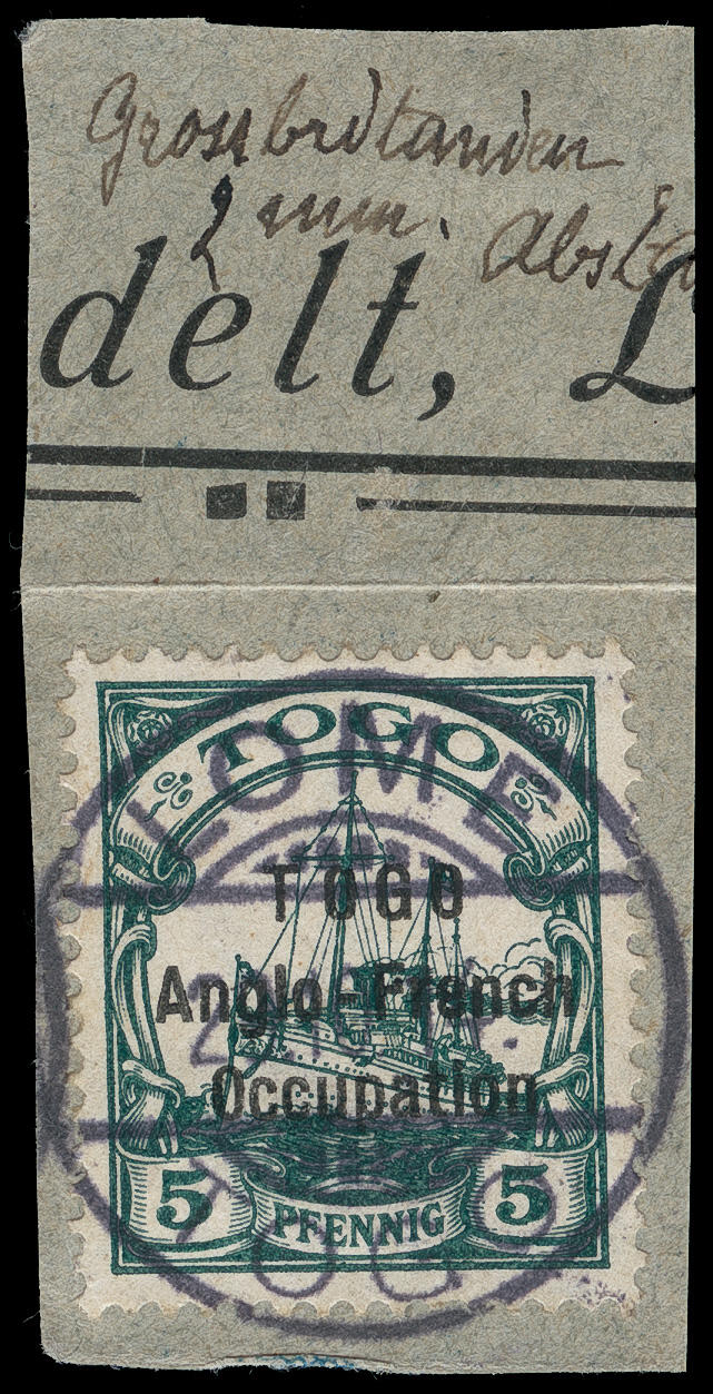 Lot 1048 - togo - COLONIAL STAMP CO. British Colony Public Auction # 142 - Day 2 Lot 1048 - togo - COLONIAL STAMP CO. British Colony Public Auction # 142 - Day 2
