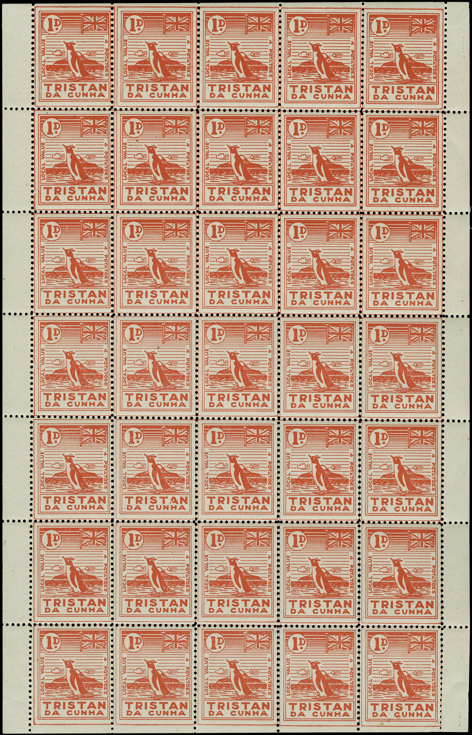 Lot 1103 - tristan da cunha - COLONIAL STAMP CO. British Colony Public Auction # 142 - Day 2 Lot 1103 - tristan da cunha - COLONIAL STAMP CO. British Colony Public Auction # 142 - Day 2
