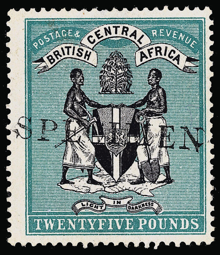 Lot 194 - british central africa - COLONIAL STAMP CO. British Colony Public Auction # 142 - Day 1 Lot 194 - british central africa - COLONIAL STAMP CO. British Colony Public Auction # 142 - Day 1
