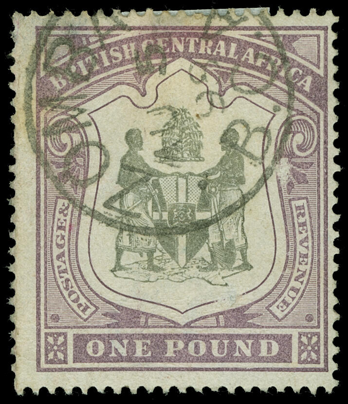 Lot 195 - british central africa - COLONIAL STAMP CO. British Colony Public Auction # 142 - Day 1 Lot 195 - british central africa - COLONIAL STAMP CO. British Colony Public Auction # 142 - Day 1