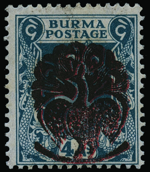 Lot 219 - burma  -  COLONIAL STAMP CO. British Colony Public Auction # 142 - Day 1