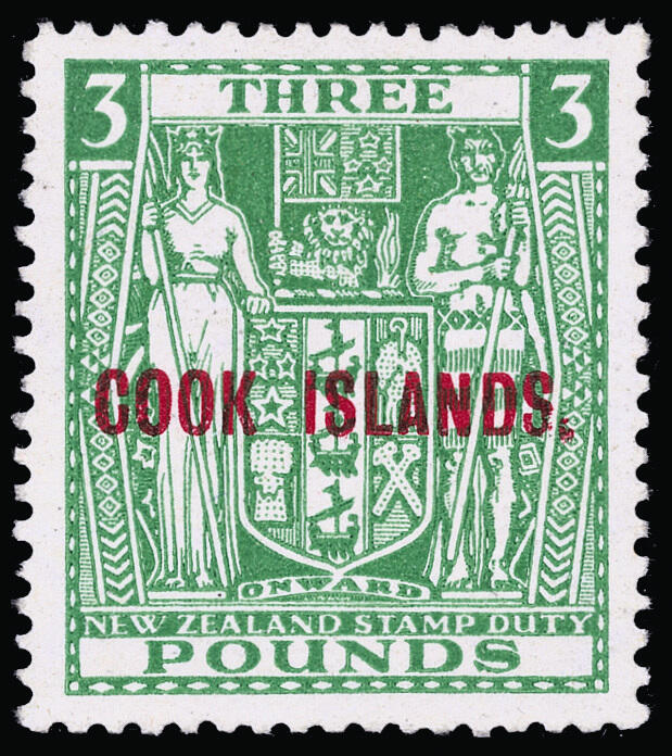 Lot 296 - cook islands  -  COLONIAL STAMP CO. British Colony Public Auction # 142 - Day 1