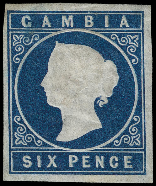 Lot 351 - gambia - COLONIAL STAMP CO. British Colony Public Auction # 142 - Day 1 Lot 351 - gambia - COLONIAL STAMP CO. British Colony Public Auction # 142 - Day 1