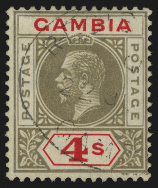 Lot 352 - gambia - COLONIAL STAMP CO. British Colony Public Auction # 142 - Day 1 Lot 352 - gambia - COLONIAL STAMP CO. British Colony Public Auction # 142 - Day 1