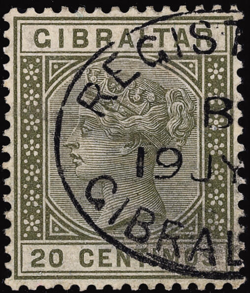Lot 357 - Gibraltar  -  COLONIAL STAMP CO. British Colony Public Auction # 142 - Day 1