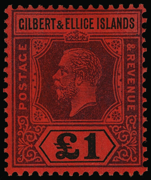 Lot 365 - gilbert and ellice islands  -  COLONIAL STAMP CO. British Colony Public Auction # 142 - Day 1