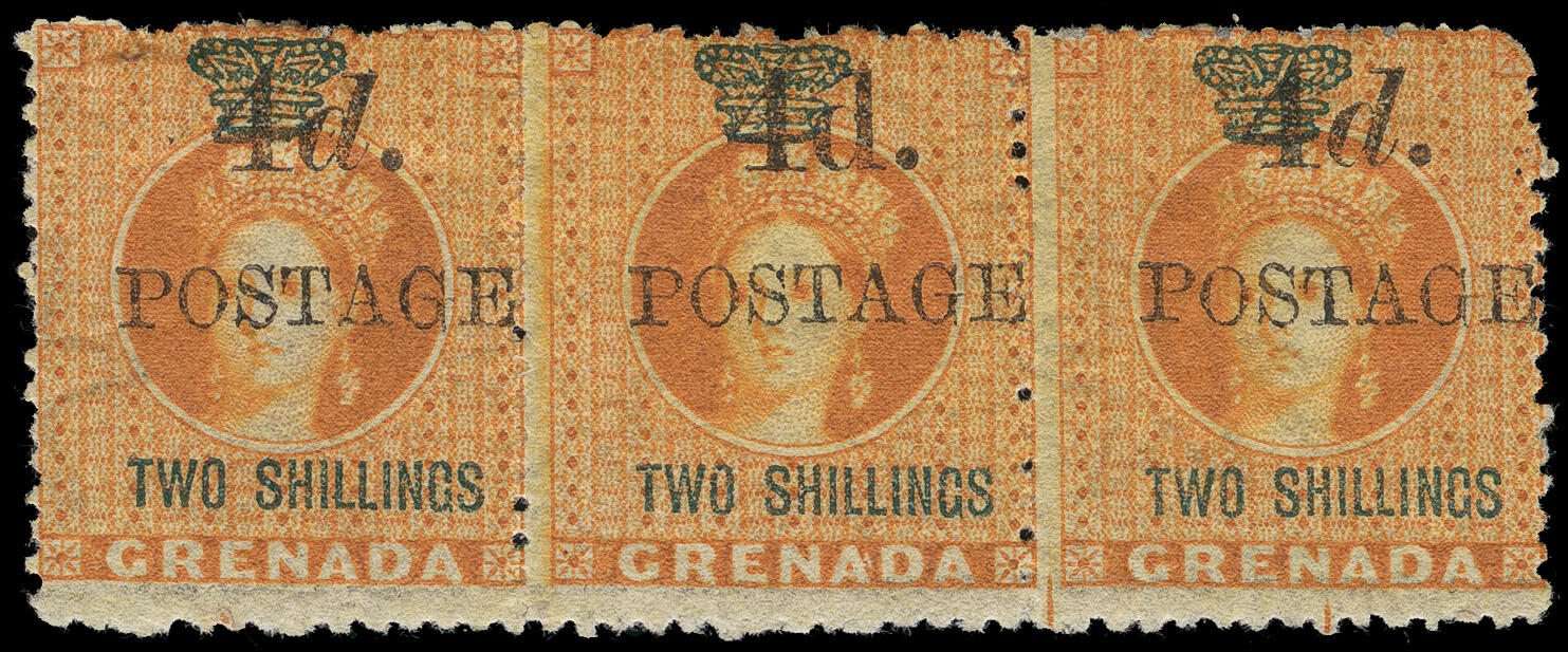 Lot 377 - Grenada  -  COLONIAL STAMP CO. British Colony Public Auction # 142 - Day 1