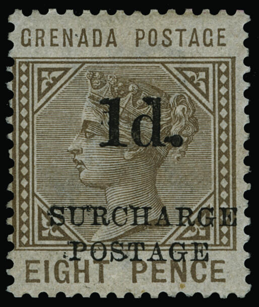 Lot 380 - Grenada  -  COLONIAL STAMP CO. British Colony Public Auction # 142 - Day 1