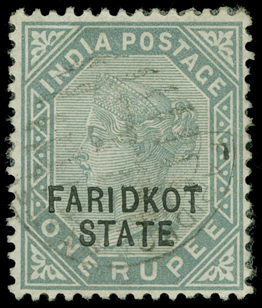Lot 395 - India / Faridkot - COLONIAL STAMP CO. British Colony Public Auction # 142 - Day 1 Lot 395 - India / Faridkot - COLONIAL STAMP CO. British Colony Public Auction # 142 - Day 1