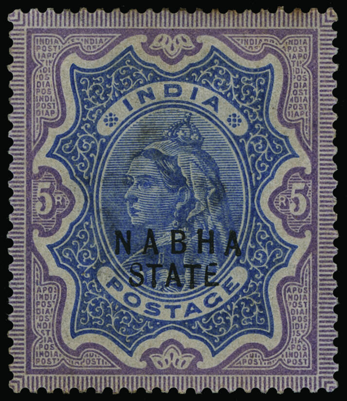 Lot 404 - India / Nabha  -  COLONIAL STAMP CO. British Colony Public Auction # 142 - Day 1