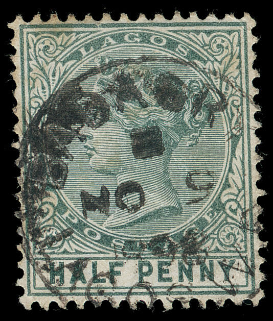 Lot 443 - lagos  -  COLONIAL STAMP CO. British Colony Public Auction # 142 - Day 1
