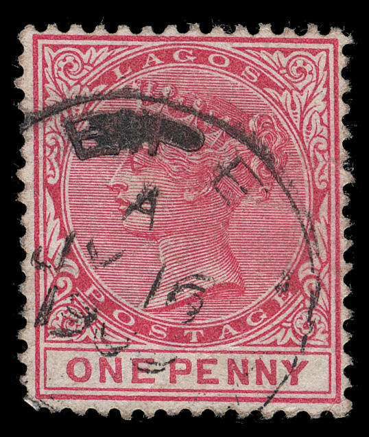 Lot 444 - lagos  -  COLONIAL STAMP CO. British Colony Public Auction # 142 - Day 1