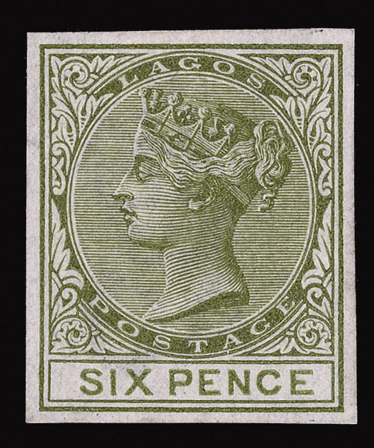 Lot 446 - lagos  -  COLONIAL STAMP CO. British Colony Public Auction # 142 - Day 1