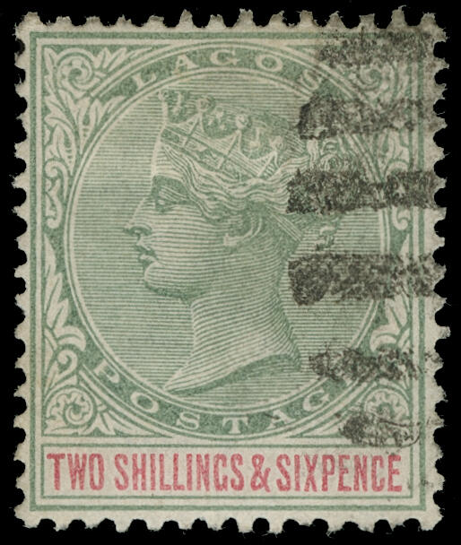Lot 448 - lagos  -  COLONIAL STAMP CO. British Colony Public Auction # 142 - Day 1