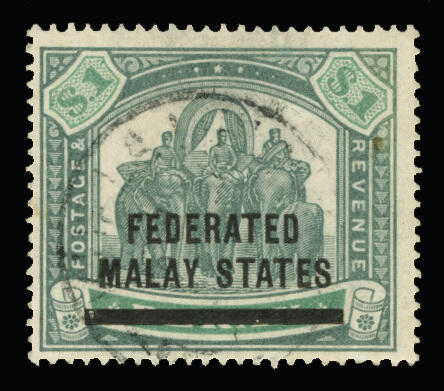 Lot 509 - malaya (federated states)  -  COLONIAL STAMP CO. British Colony Public Auction # 142 - Day 1