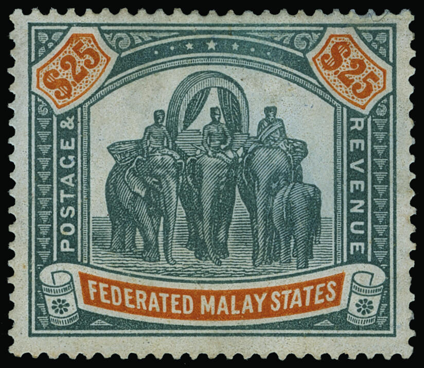 Lot 511 - malaya (federated states)  -  COLONIAL STAMP CO. British Colony Public Auction # 142 - Day 1