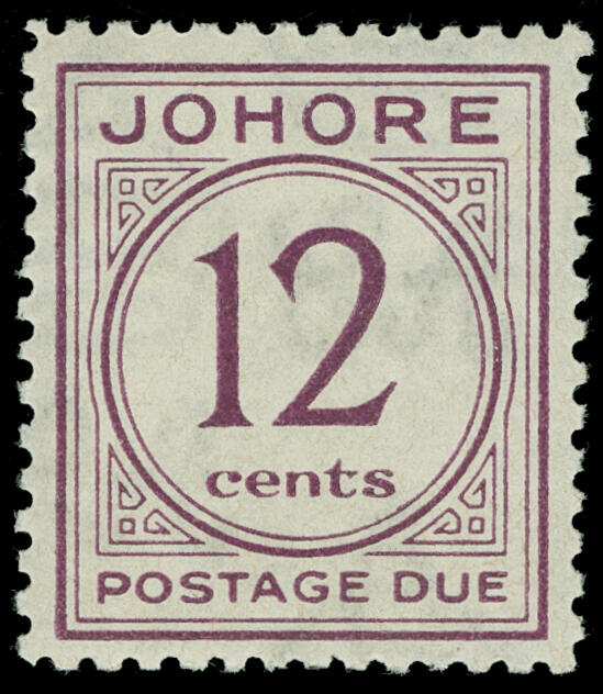 Lot 521 - Malaya / Johore  -  COLONIAL STAMP CO. British Colony Public Auction # 142 - Day 1