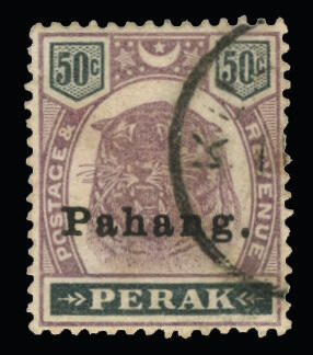 Lot 552 - Malaya / Pahang  -  COLONIAL STAMP CO. British Colony Public Auction # 142 - Day 1