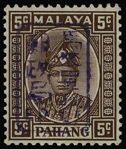 Lot 556 - Malaya / Pahang  -  COLONIAL STAMP CO. British Colony Public Auction # 142 - Day 1