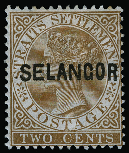 Lot 575 - Malaya / Selangor  -  COLONIAL STAMP CO. British Colony Public Auction # 142 - Day 1