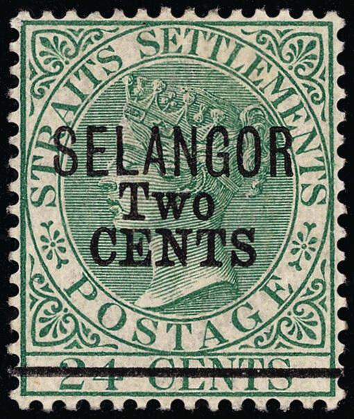 Lot 576 - Malaya / Selangor  -  COLONIAL STAMP CO. British Colony Public Auction # 142 - Day 1