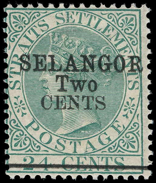 Lot 577 - Malaya / Selangor  -  COLONIAL STAMP CO. British Colony Public Auction # 142 - Day 1