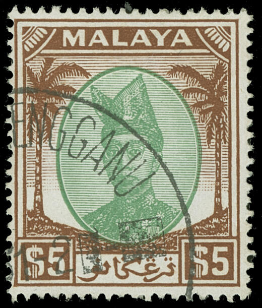 Lot 592 - Malaya / Trengganu - COLONIAL STAMP CO. British Colony Public Auction # 142 - Day 1 Lot 592 - Malaya / Trengganu - COLONIAL STAMP CO. British Colony Public Auction # 142 - Day 1