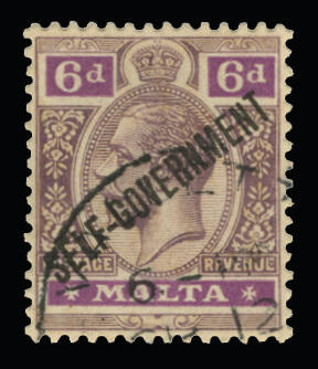 Lot 613 - Malta - COLONIAL STAMP CO. British Colony Public Auction # 142 - Day 2 Lot 613 - Malta - COLONIAL STAMP CO. British Colony Public Auction # 142 - Day 2