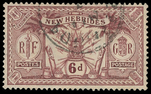 Lot 733 - new hebrides  -  COLONIAL STAMP CO. British Colony Public Auction # 142 - Day 2