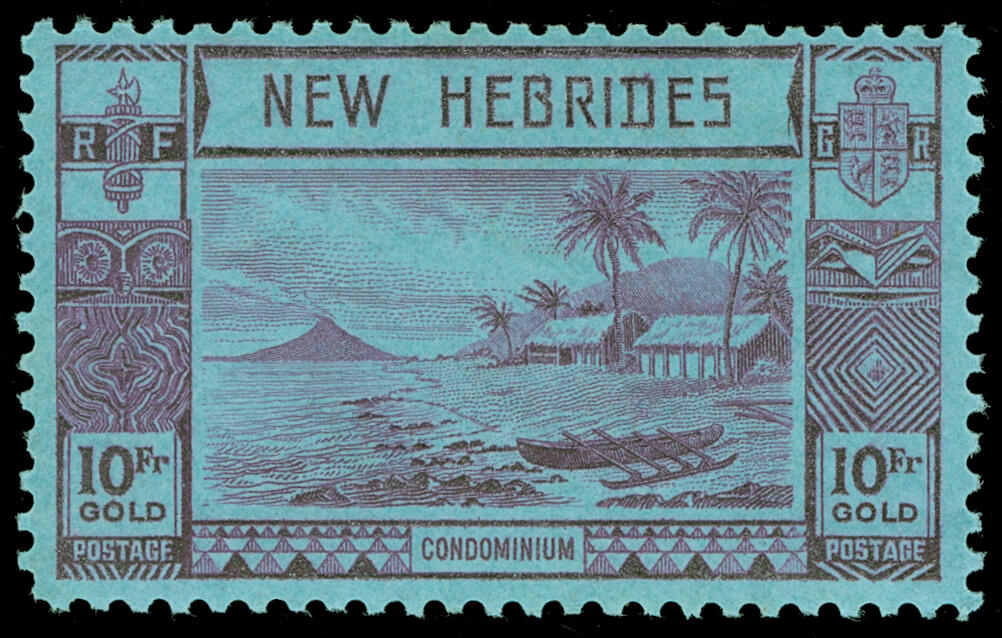 Lot 734 - new hebrides  -  COLONIAL STAMP CO. British Colony Public Auction # 142 - Day 2