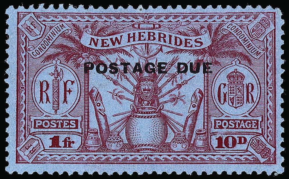 Lot 735 - new hebrides  -  COLONIAL STAMP CO. British Colony Public Auction # 142 - Day 2