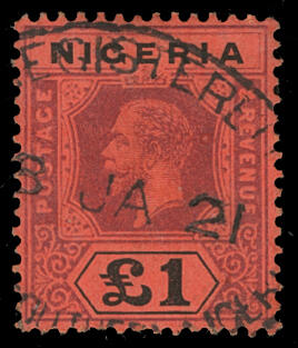 Lot 833 - nigeria  -  COLONIAL STAMP CO. British Colony Public Auction # 142 - Day 2