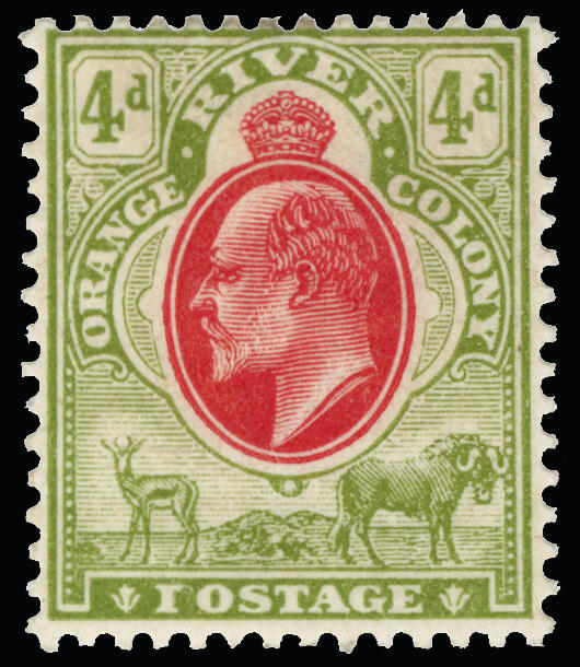Lot 895 - orange river colony - COLONIAL STAMP CO. British Colony Public Auction # 142 - Day 2 Lot 895 - orange river colony - COLONIAL STAMP CO. British Colony Public Auction # 142 - Day 2