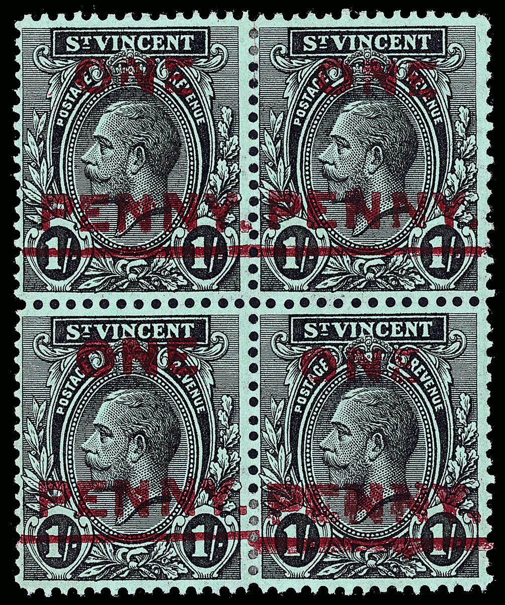 Lot 962 - st. vincent  -  COLONIAL STAMP CO. British Colony Public Auction # 142 - Day 2