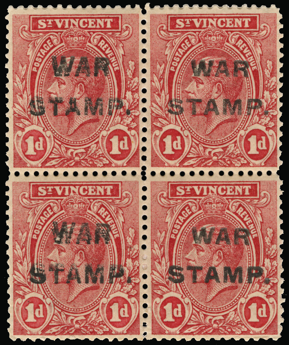 Lot 964 - st. vincent  -  COLONIAL STAMP CO. British Colony Public Auction # 142 - Day 2