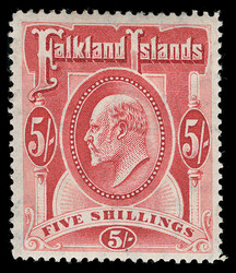 22-29 (43//50) 1904-08 ½d-5' K Edward VII, wmkd MCA, perf 14, cplt ...