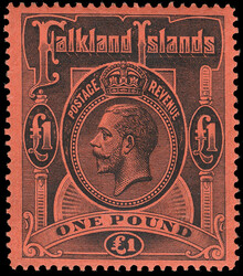 30-40 (60-69, 67b) 1912-20 ½d-£1 K George V, wmkd MCA, cplt (11), ...
