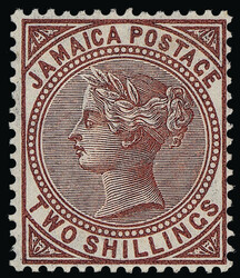33//59 (37-56) 1905-11 ½d-5' Q Victoria and Arms of Jamaica, cplt ...