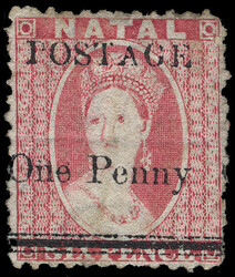 63 var (93x) 1879 1d on 6d rose Q Victoria VARIETY - wmk CC reversed, ...