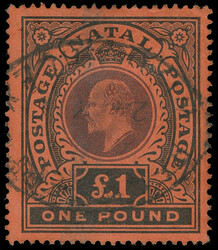 110-16 (165-71) 1908-09 6d-£1 K Edward VII Postage set, wmkd MCA, ...