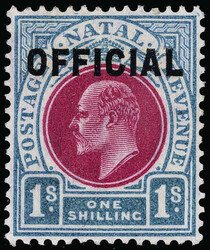 O1-6 (O1-6) 1904 ½d-1' K Edward VII Officials, wmkd MCA, perf 14, ...