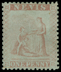 1 (1 var footnoted) 1862 1d dull lake Medicinal Spring on bluish wove ...