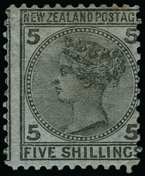 59-60 (185-86) 1878 2'-5' Q Victoria, wmkd NZ and Star (SG Type 12a), ...