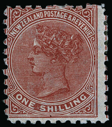 61b, 62-67 (187*93) 1882-86 1d-1' Q Victoria, wmkd NZ and Star (SG ...