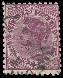 87 (272) 1900 2d bright purple Q Victoria on thick, soft paper, wmkd ...