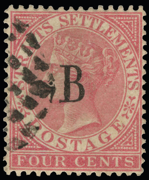 Lot 126 - Bangkok (British PO in Siam)  -  COLONIAL STAMP CO. British Colony Public Auction # 143 - Day 1
